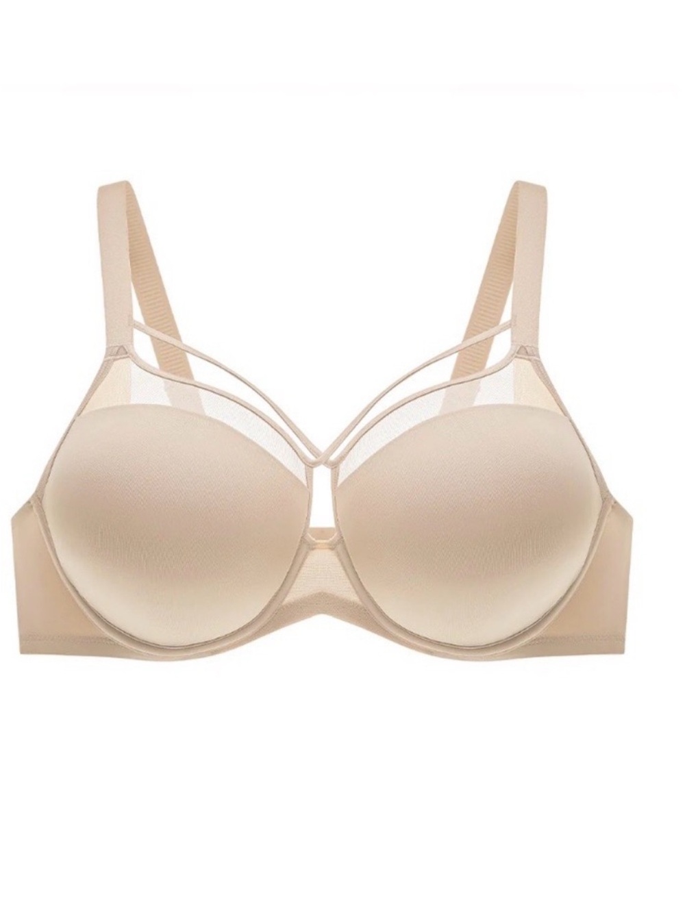 Understance Peek-Proof T-Shirt FlexWire Contour Demi Bra 34D